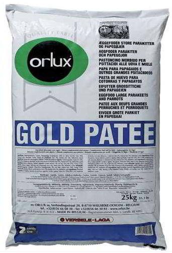 ORLUX PROFI GOLD PATEE PSITACIDEOS 25 KG
