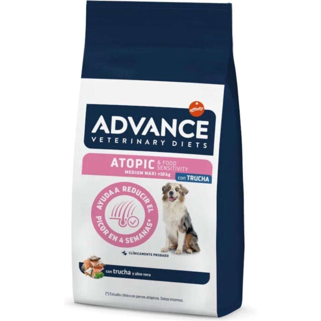 ADVANCE VET ATOPIC MEDIUM MAXI 12 KG - Imagen 1