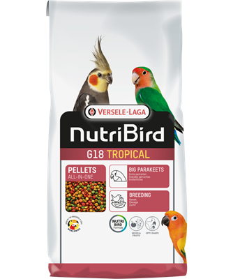 g18Tropical NUTRIBIRD G18 TROPICAL 10 KG - Imagen 1