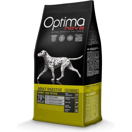 OPTIMA NOVA DIGESTIVE CONEJO Y PATATA 12 KG