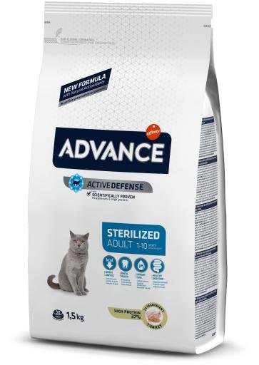 gato-esterilizado-advance-perú ADVANCE GATO ESTERILIZADO PAVO - Imagen 1