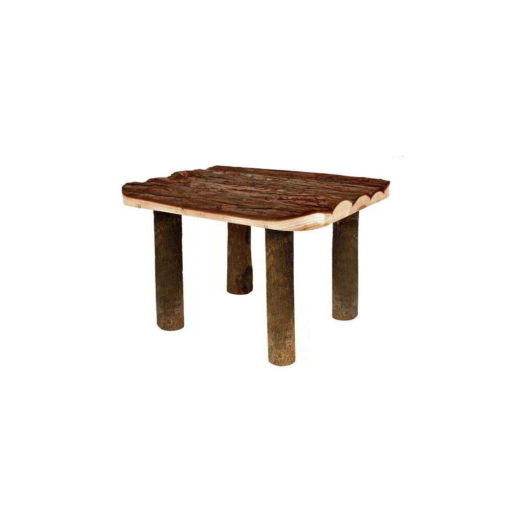 PORCHE DE MADERA NATURAL - Imagen 1