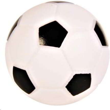 BALÓN DE FÚTBOL DE VINILO CON SONIDO