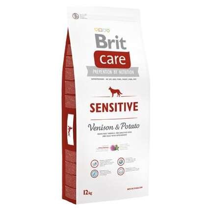 BRIT CARE SENSITIVE VENADO Y PATATA 12KG
