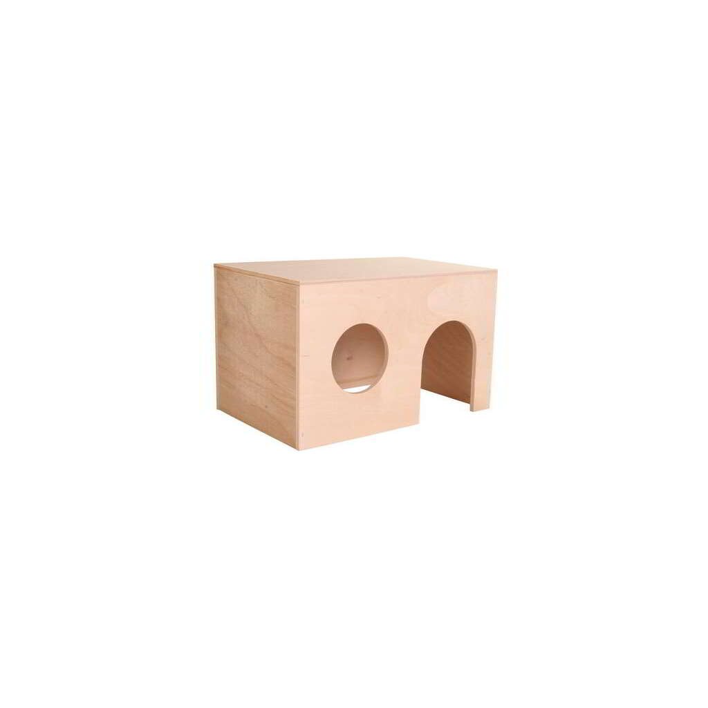 CASA DE MADERA PARA CONEJOS DE INDIAS - Imagen 1