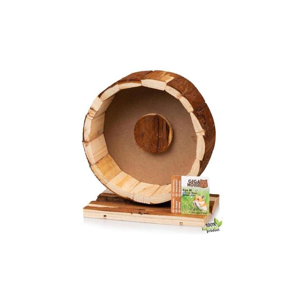 RUEDA DE MADERA GIGAMOUSE 20 CM - Imagen 1