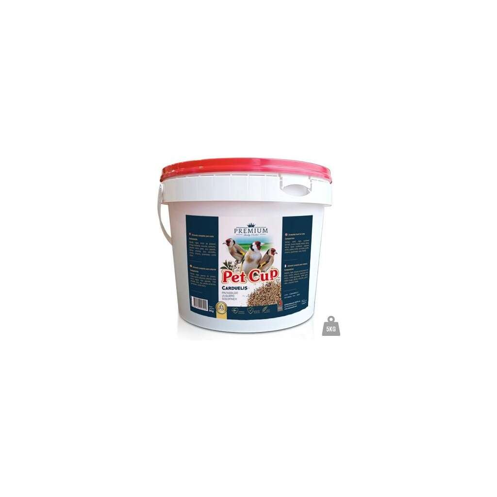 PET CUP CARDUELIS PREMIUM 5KG - Imagen 1