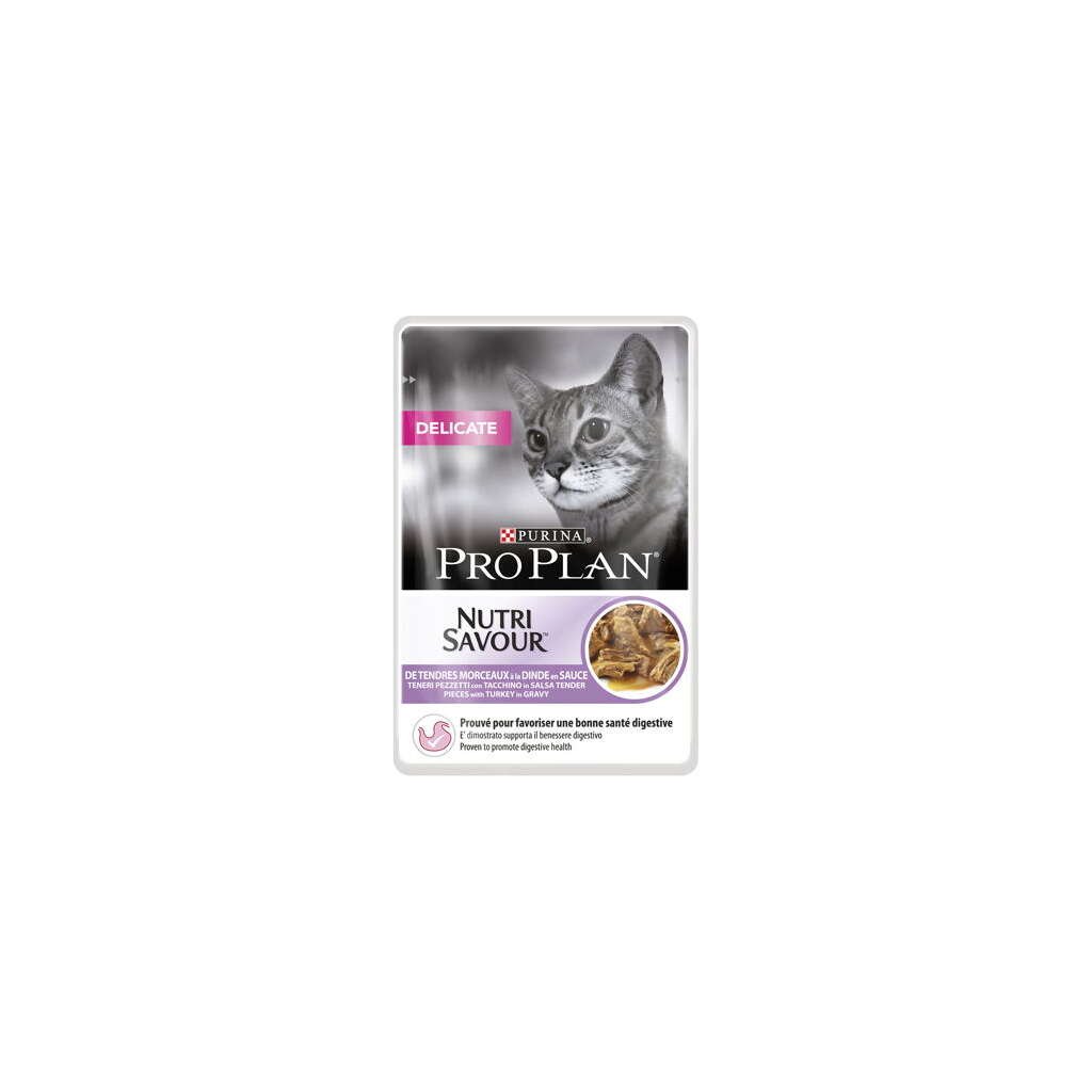 PRO PLAN NUTRISAVOUR PAVO 26 x 85 GR - Imagen 1
