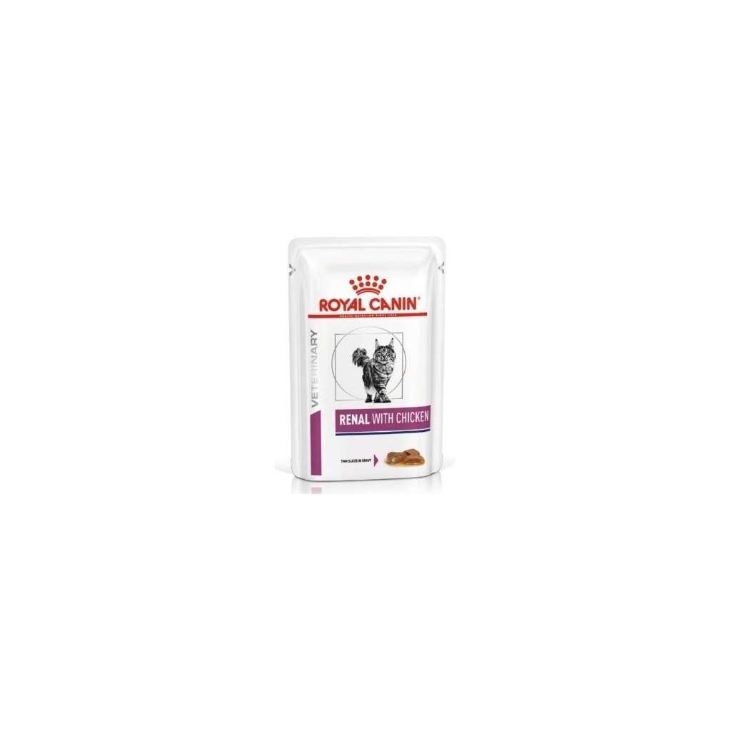 ROYAL CANIN RENAL CON POLLO 12 x 85 GR - Imagen 1