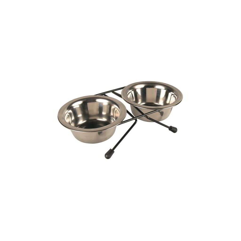 DOBLE SOPORTE DE ACERO INOXIDABLE - Imagen 1