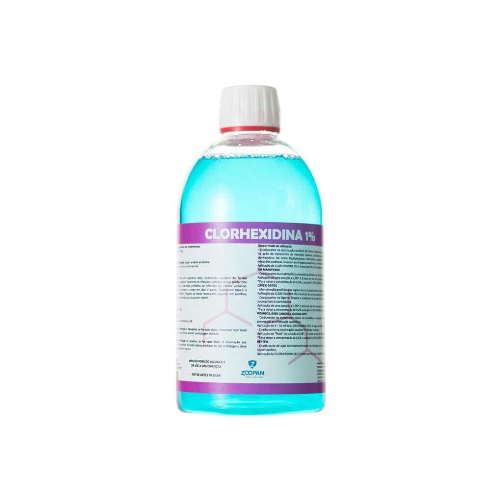 CLORHEXIDINA ZOOPAN 1% 500 ML - Imagen 1
