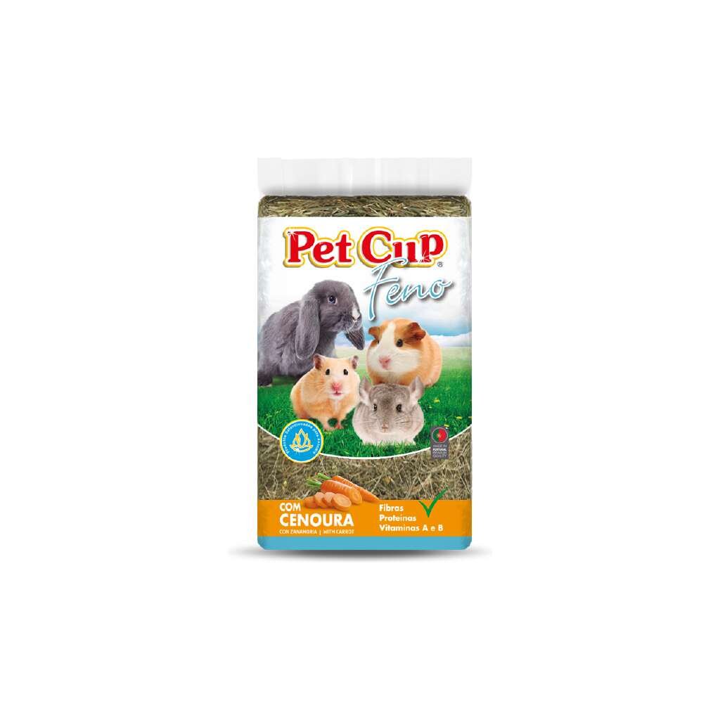 PET CUP HENO CON ZANAHORIA 500 GR - Imagen 1